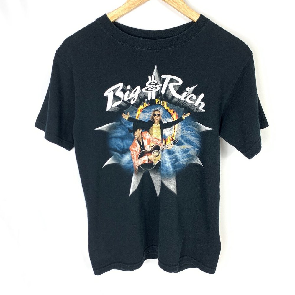 Black big and rich Graphic Short Sleeve Tee